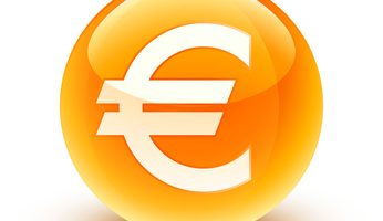 icône euro argent finance / euro icon